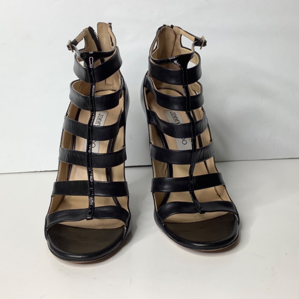 Jimmy Choo "Fathom" Caged Heel Sandals size 39 - Picture 5 of 16